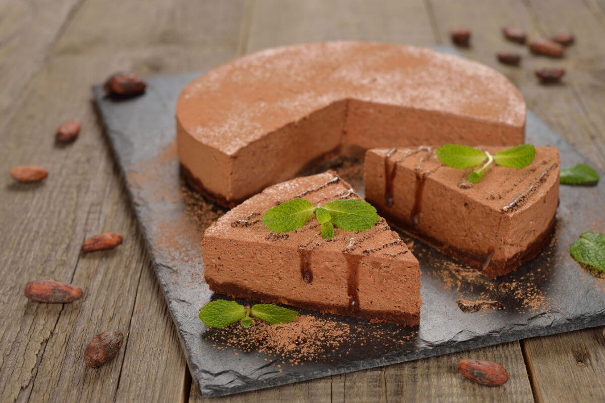 Cheesecake de chocolate (Imagem: Olyina V | Shutterstock)